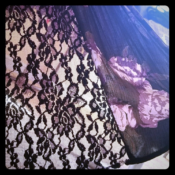 Live For Truth Tops - Gorgeous Open Draped Floral Print Cardigan